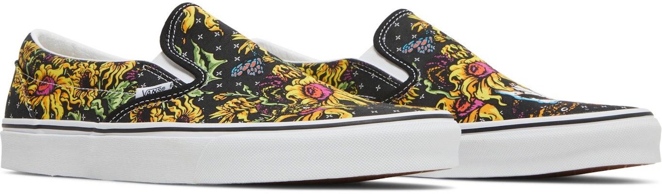 Vans Classic Slip-On 'Calavera de Belleza' VN0A5AO8640 Cheap Vans Classic Slip-On 'Calavera de Belleza' VN0A5AO8640