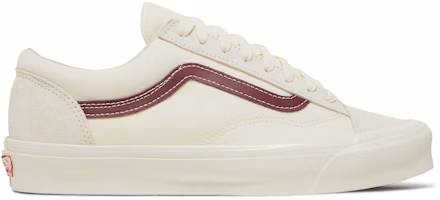 Vans OG Style 36 LX 'Classic White Pomegranate' VN0A4BVE9X6 Vans OG Style 36 LX 'Classic White Pomegranate' VN0A4BVE9X6