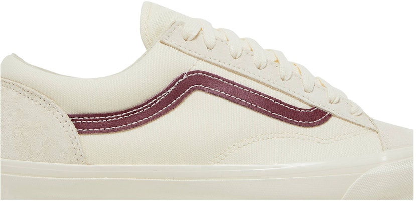 Vans OG Style 36 LX 'Classic White Pomegranate' VN0A4BVE9X6 Order Vans OG Style 36 LX 'Classic White Pomegranate' VN0A4BVE9X6