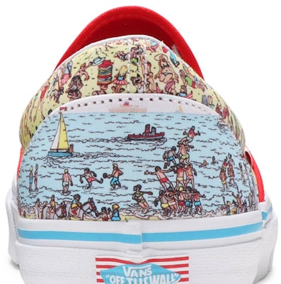 Di Mana Waldo? x Vans Classic Slip-On 'Cari Steve' VN0A33TB3WO Sizing Di Mana Waldo? x Vans Classic Slip-On 'Cari Steve' VN0A33TB3WO