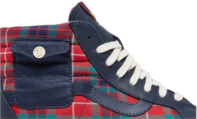 Baracuta x Vans Sk8-Hi Pocket Vault LX 'Kotak Tartan Plaid' VN0A4UWX25I Order Baracuta x Vans Sk8-Hi Pocket Vault LX 'Kotak Tartan Plaid' VN0A4UWX25I