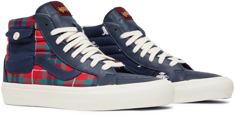 Baracuta x Vans Sk8-Hi Pocket Vault LX 'Tartan Plaid' VN0A4UWX25I Cheap Baracuta x Vans Sk8-Hi Pocket Vault LX 'Tartan Plaid' VN0A4UWX25I
