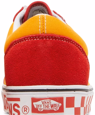 Vans ComfyCush Old Skool 'Tape Mix - Red Cadmium' VN0A3WMAWX4 Sizing Vans ComfyCush Old Skool 'Tape Mix - Red Cadmium' VN0A3WMAWX4