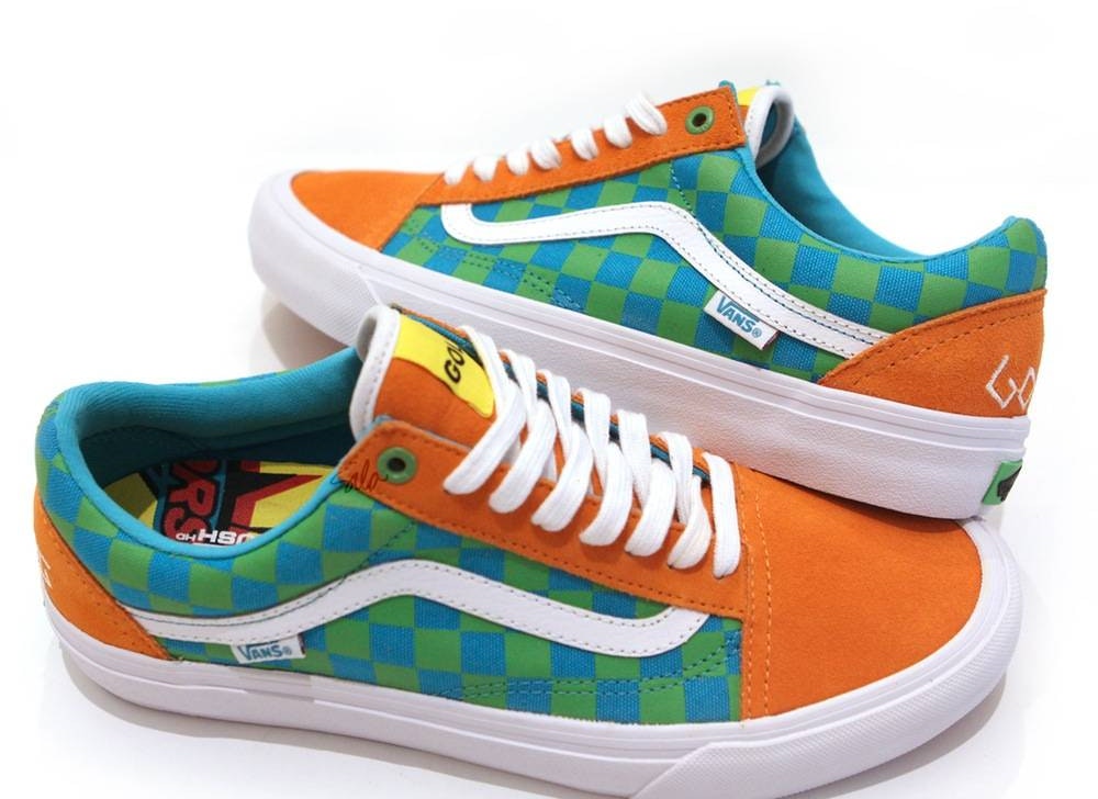 Vans old skool golf wang orange best sale