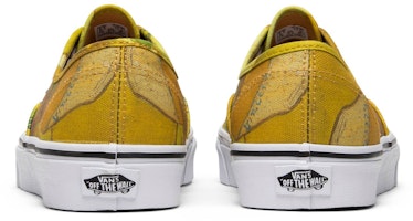 Vincent Van Gogh x Vans Authentic 'Sunflowers' Sepatu Seni Bunga Matahari VN0A38EMU3W Details for Vincent Van Gogh x Vans Authentic 'Sunflowers' Sepatu Seni Bunga Matahari VN0A38EMU3W