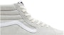 Vans Sk8-Hi 'Pig Suede - Marshmallow' Lelaki/Wanita Kasut Suede Marshmallow. VN0A4U3C19A