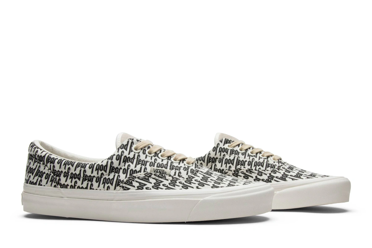 Fear of God x Vans Era 95 Reissue 'Marshmallow'