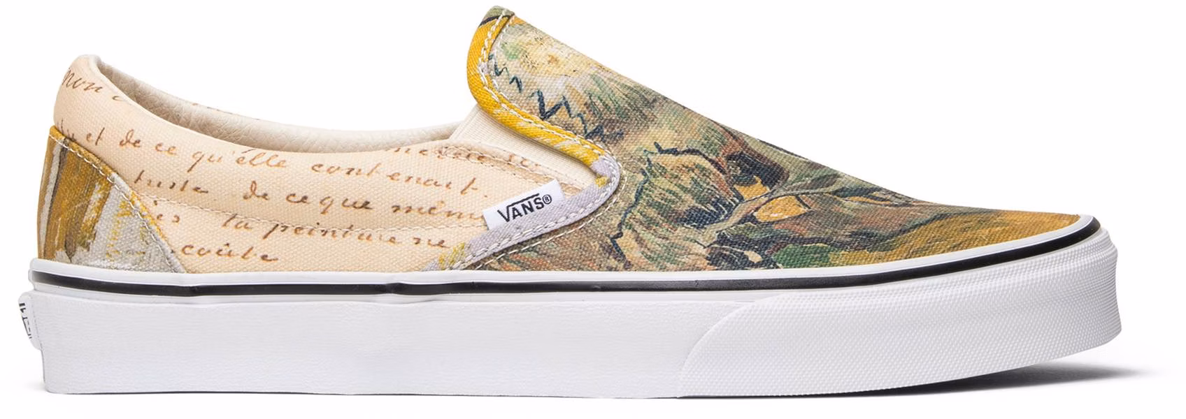 Van gogh top slip on vans