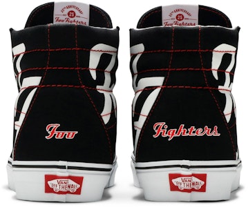 Foo Fighters x Vans Sk8-Hi '25th Anniversary' Edisi Ulang Tahun ke-25 VN0A4U3C2GB Details for Foo Fighters x Vans Sk8-Hi '25th Anniversary' Edisi Ulang Tahun ke-25 VN0A4U3C2GB