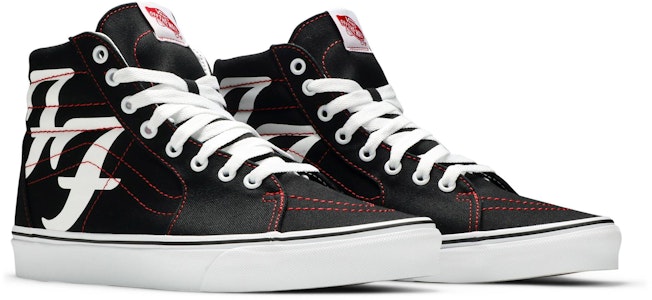 Foo Fighters x Vans Sk8-Hi '25th Anniversary' Edisi Ulang Tahun ke-25 VN0A4U3C2GB Cheap Foo Fighters x Vans Sk8-Hi '25th Anniversary' Edisi Ulang Tahun ke-25 VN0A4U3C2GB