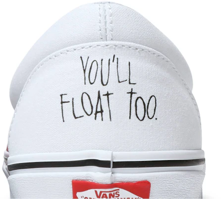 恐怖の館xVansスリッポン"IT" VN0A5AO85DB Sizing 恐怖の館xVansスリッポン"IT" VN0A5AO85DB