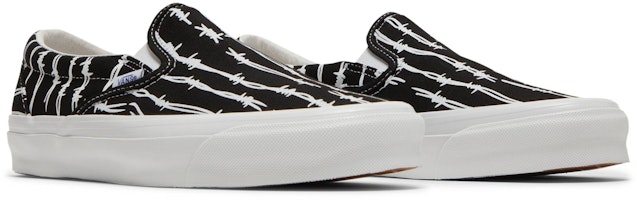 Vans OG Classic Slip-On LX 'Alambre de Púas - Negro' VN0A45JK9S9 Cheap Vans OG Classic Slip-On LX 'Alambre de Púas - Negro' VN0A45JK9S9