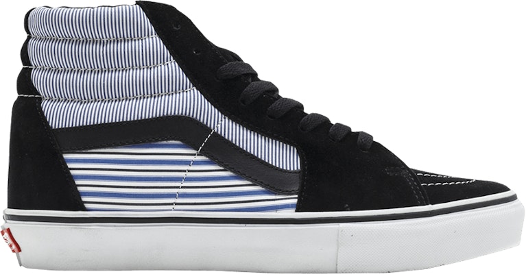 Comme des Gar ons x Supreme x Vans Sk8 Hi Pro Black VN 099N70V