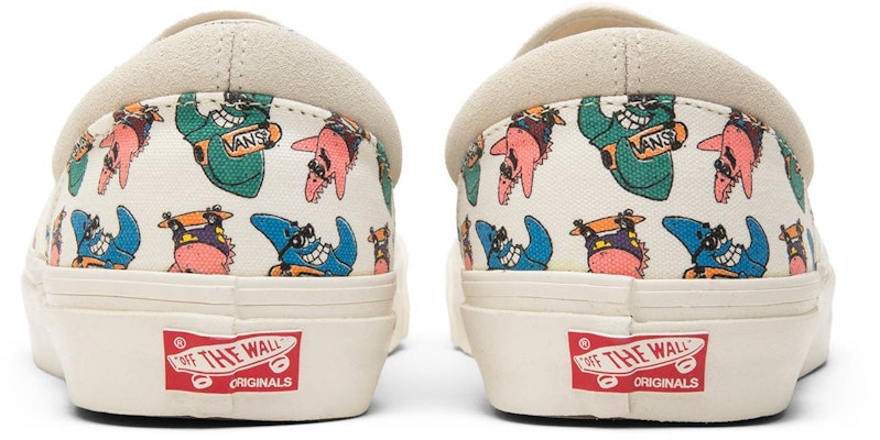 Vans OG Classic Slip-On LX 'Spongebob' VN000UDFQM1 Details for Vans OG Classic Slip-On LX 'Spongebob' VN000UDFQM1