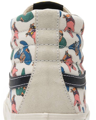 Vans OG Sk8-Hi LX 'Spongebob' Lelaki Wanita Kasut VN0003T0Q7Z Sizing Vans OG Sk8-Hi LX 'Spongebob' Lelaki Wanita Kasut VN0003T0Q7Z