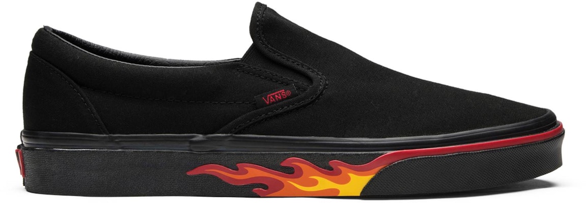 Vans Slip On 'Flame Wall' VN0A38F7Q8Q Buy Vans Slip On 'Flame Wall' VN0A38F7Q8Q