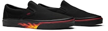 Cheap Vans Slip On 'Flame Wall' Lelaki/Wanita VN0A38F7Q8Q