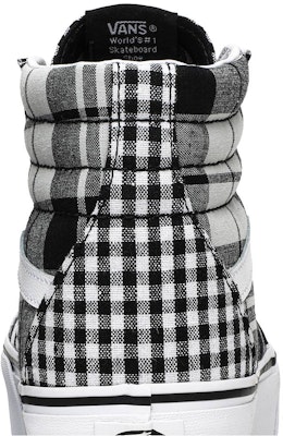 Vans Sk8-Hi 平台「格紋棋盤」VN0A3TKNVYD Sizing Vans Sk8-Hi 平台「格紋棋盤」VN0A3TKNVYD