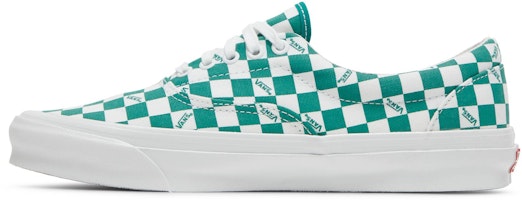 Vans OG Era LX 'Checkerboard Logo - Hijau Kadmium' VN0A3CXN9TX Lookbook Vans OG Era LX 'Checkerboard Logo - Hijau Kadmium' VN0A3CXN9TX