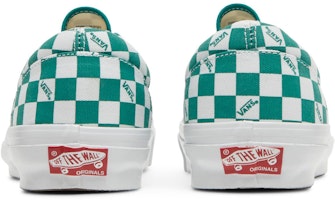 Vans OG Era LX 'Checkerboard Logo - Hijau Kadmium' VN0A3CXN9TX Details for Vans OG Era LX 'Checkerboard Logo - Hijau Kadmium' VN0A3CXN9TX