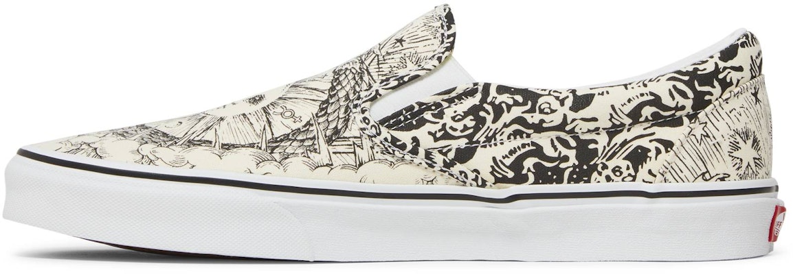 Vans Classic Slip-On 'Ouroboros' VN0A4U38WT8 Lookbook Vans Classic Slip-On 'Ouroboros' VN0A4U38WT8
