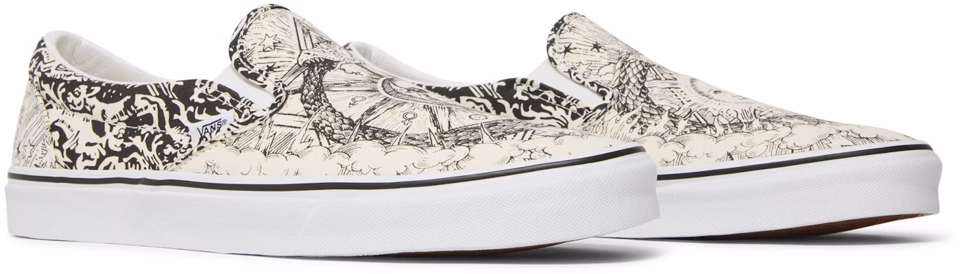 Vans Classic Slip-On 'Ouroboros' VN0A4U38WT8 Cheap Vans Classic Slip-On 'Ouroboros' VN0A4U38WT8