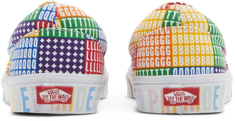 Vans Classic Slip-On 'Pride' Kasut Warna Pelangi VN0A33TB3WJ Details for Vans Classic Slip-On 'Pride' Kasut Warna Pelangi VN0A33TB3WJ
