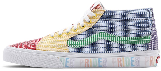 Vans Sk8-Mid 'Pride' VN0A3WM33WJ Lookbook Vans Sk8-Mid 'Pride' VN0A3WM33WJ