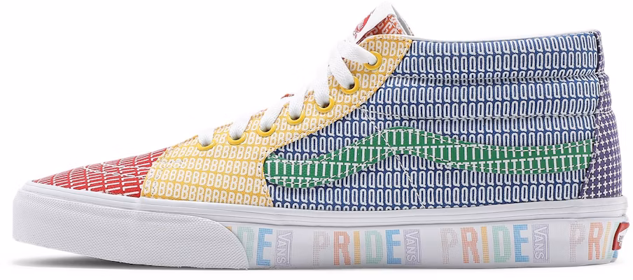 Vans Sk8-Mid 'Pride' Kasut Warna-warni Edisi Istimewa VN0A3WM33WJ Lookbook Vans Sk8-Mid 'Pride' Kasut Warna-warni Edisi Istimewa VN0A3WM33WJ