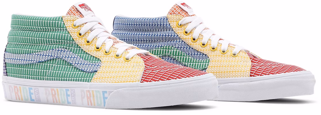 Vans Sk8-Mid 'Pride' Kasut Warna-warni Edisi Istimewa VN0A3WM33WJ Cheap Vans Sk8-Mid 'Pride' Kasut Warna-warni Edisi Istimewa VN0A3WM33WJ