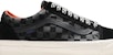 Porter-Yoshida & Co. x Vans OG Old Skool LX 'Floral Checkerboard - Hitam'. VN0A4P3XXG5