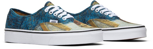 Vincent Van Gogh x Vans Authentic 'Potret Diri' VN0A38EMU5X Cheap Vincent Van Gogh x Vans Authentic 'Potret Diri' VN0A38EMU5X