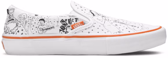 No-Comply x Daniel Johnston x Vans Slip-On Pro 'Doodles' VN0A347V2BB No-Comply x Daniel Johnston x Vans Slip-On Pro 'Doodles' VN0A347V2BB