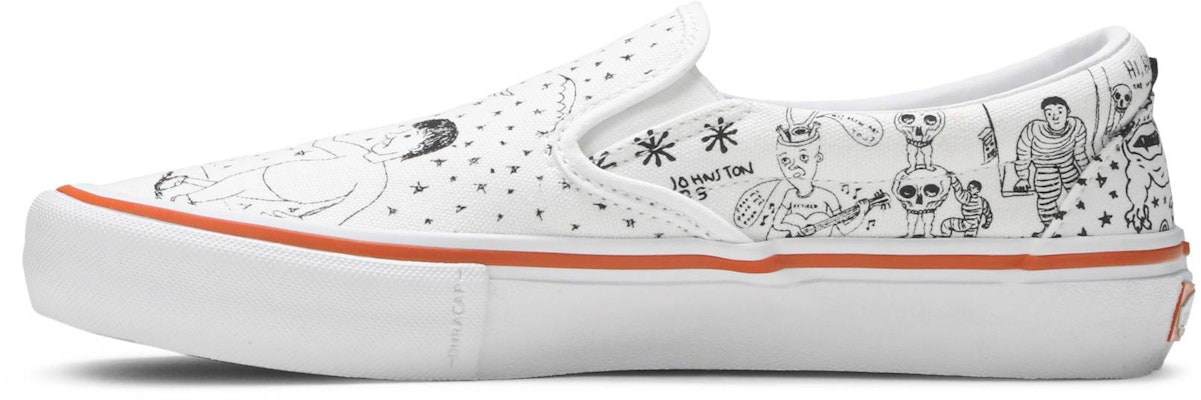 No-Comply x Daniel Johnston x Vans Slip-On Pro 'Doodles' VN0A347V2BB Lookbook No-Comply x Daniel Johnston x Vans Slip-On Pro 'Doodles' VN0A347V2BB