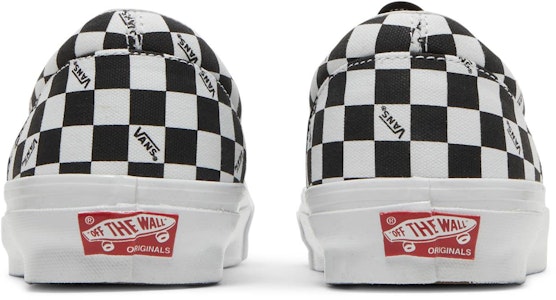 Vans OG Era LX 'Checkerboard Logo - Hitam' VN0A3CXN9TB Details for Vans OG Era LX 'Checkerboard Logo - Hitam' VN0A3CXN9TB