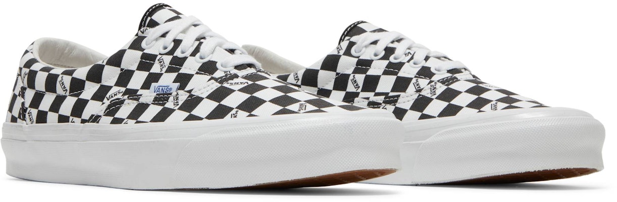 Vans OG Era LX 'Checkerboard Logo - Black' VN0A3CXN9TB Cheap Vans OG Era LX 'Checkerboard Logo - Black' VN0A3CXN9TB