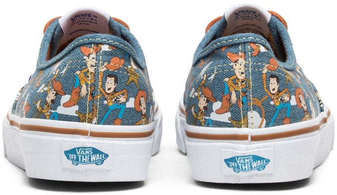 Toy Story x Vans Authentic 'Woody' Lelaki Kasut VN0A348AM4Z Details for Toy Story x Vans Authentic 'Woody' Lelaki Kasut VN0A348AM4Z