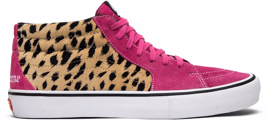 Supreme x Vans Sk8-Mid Pro 'Cheetah Velvet' Lelaki/Perempuan VN0A347UOPL Buy Supreme x Vans Sk8-Mid Pro 'Cheetah Velvet' Lelaki/Perempuan VN0A347UOPL