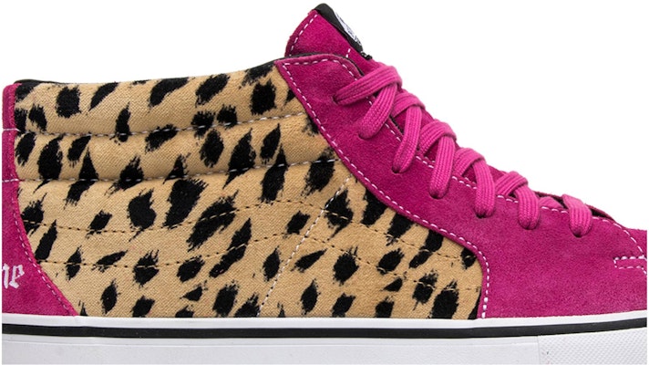 Supreme x Vans Sk8-Mid Pro 'Cheetah Velvet' VN0A347UOPL Order Supreme x Vans Sk8-Mid Pro 'Cheetah Velvet' VN0A347UOPL