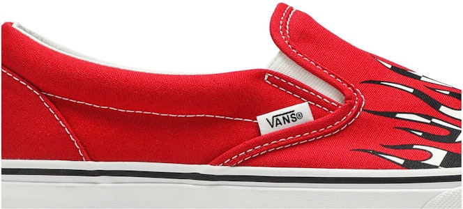 Vans 无带帆布鞋 '格子火焰' VN0A38F7RX5 Order Vans 无带帆布鞋 '格子火焰' VN0A38F7RX5