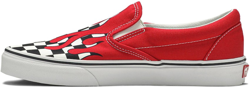 Vans 无带帆布鞋 '格子火焰' VN0A38F7RX5 Lookbook Vans 无带帆布鞋 '格子火焰' VN0A38F7RX5