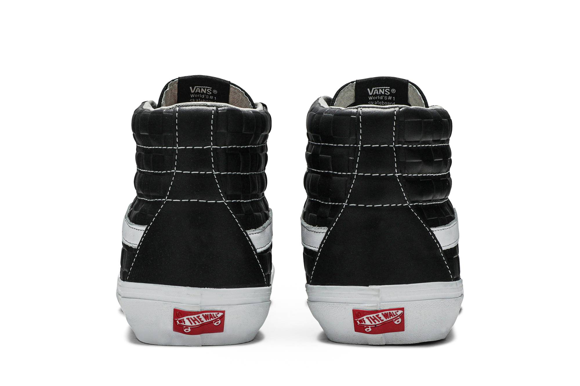 Details for Vans Sk8-Hi Reissue 6 '棋盘浮雕 - 黑色' VN0A4BVGXKU