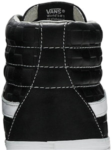 Vans Sk8-Hi Reissue 6 'Checkerboard Embossed - Hitam' VN0A4BVGXKU Sizing Vans Sk8-Hi Reissue 6 'Checkerboard Embossed - Hitam' VN0A4BVGXKU