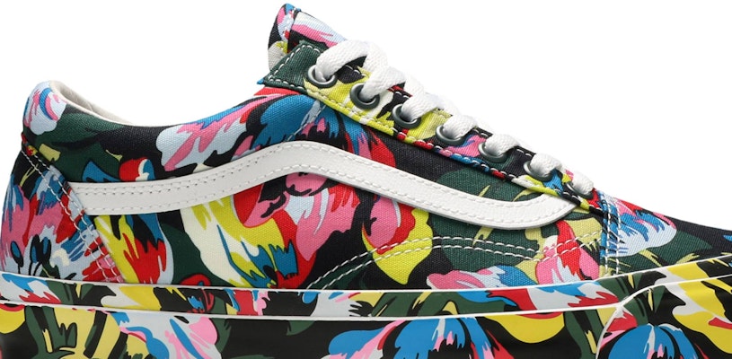 Kenzo x Vans OG Old Skool LX 'Floral Green' VN0A4P3X02H Order Kenzo x Vans OG Old Skool LX 'Floral Green' VN0A4P3X02H