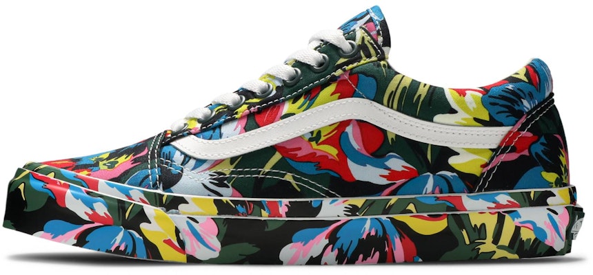 Kenzo x Vans OG Old Skool LX 'Floral Green' VN0A4P3X02H Lookbook Kenzo x Vans OG Old Skool LX 'Floral Green' VN0A4P3X02H