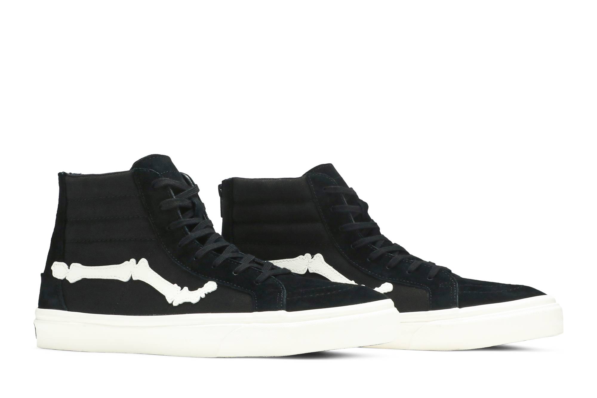 Cheap Blends x Vans Sk8-Hi Reissue Zip LX 'Hitam Marshmallow' VN000ZSJSZP