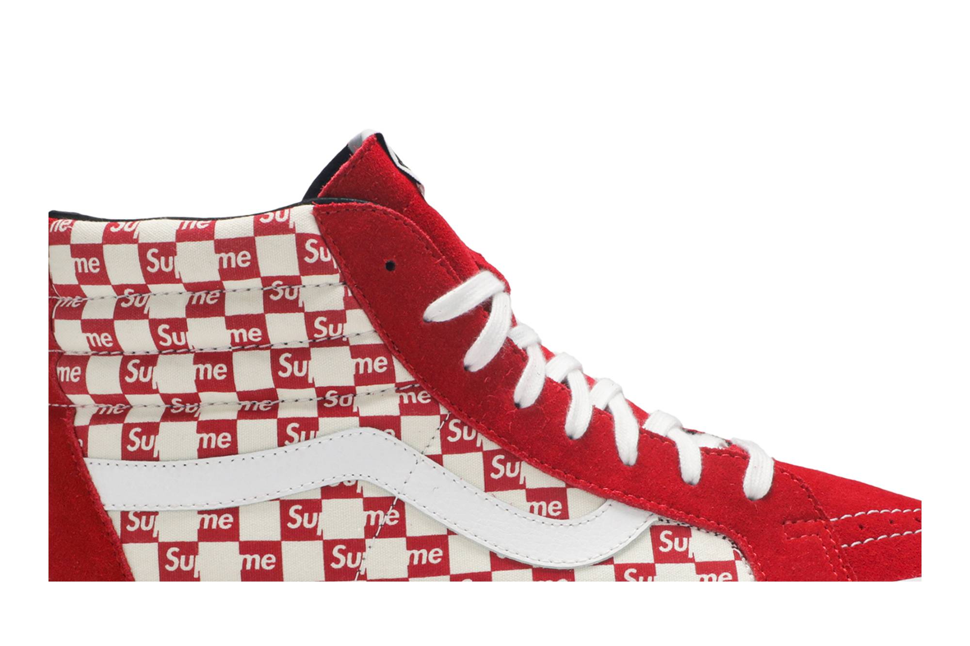 Supreme Vans Sk8-Hi Pro 'Checkered Red' 圖 2