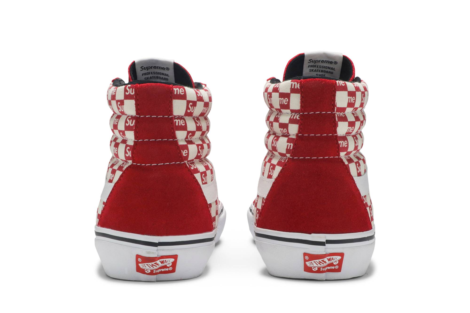 Supreme Vans Sk8-Hi Pro 'Checkered Red' 圖 6