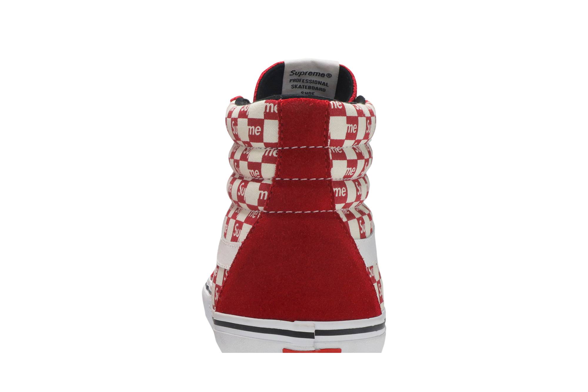 Supreme Vans Sk8-Hi Pro 'Checkered Red' 圖 7