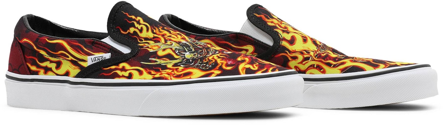 Vans Classic Slip-On 'Samurai Rising' VN0A33TB44I Cheap Vans Classic Slip-On 'Samurai Rising' VN0A33TB44I